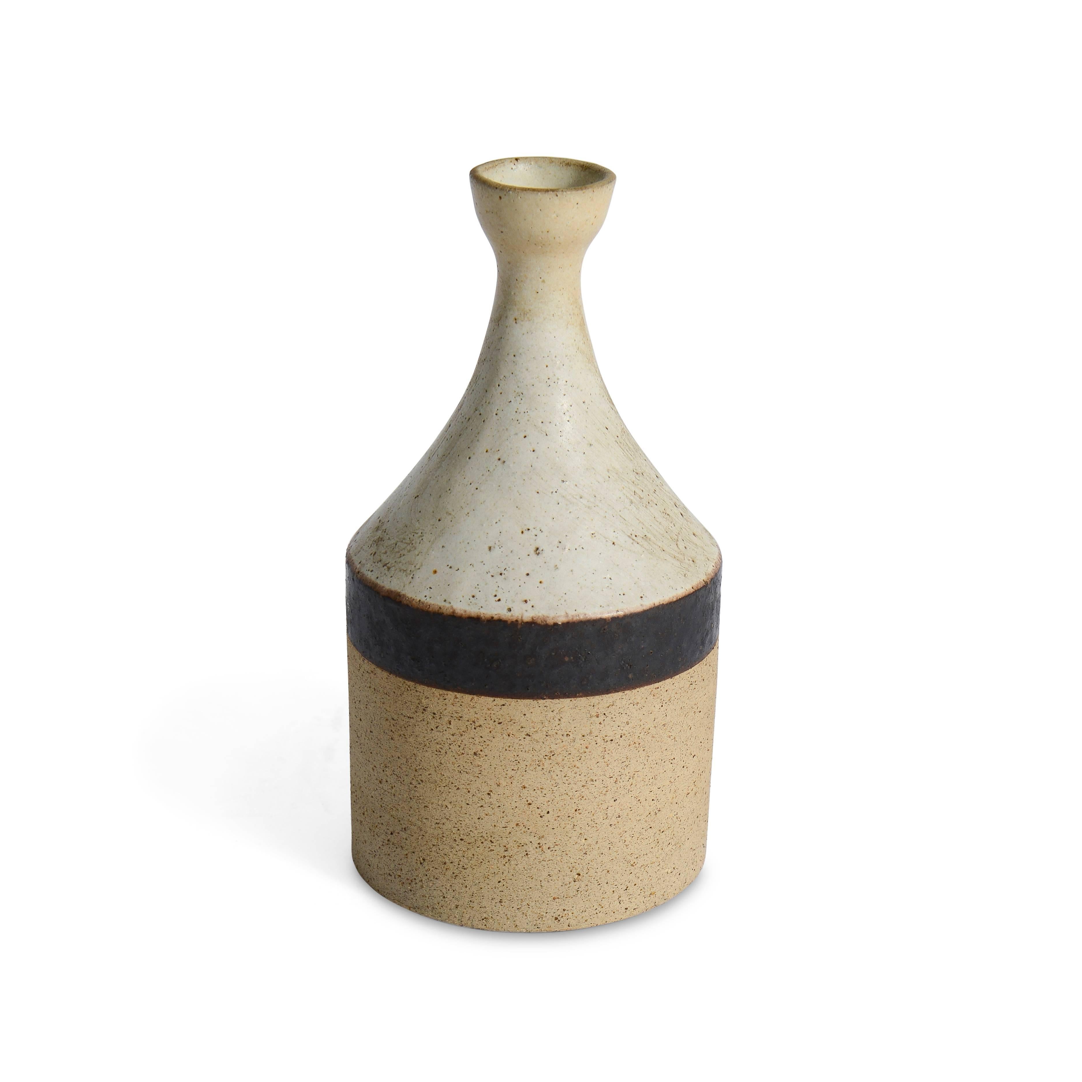 Italian Set of Four Ceramic Vases by Bruno Gambone