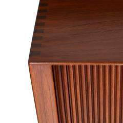 Five-Drawer and Tambour-Door Cabinet by Soborg Møbelfabrik