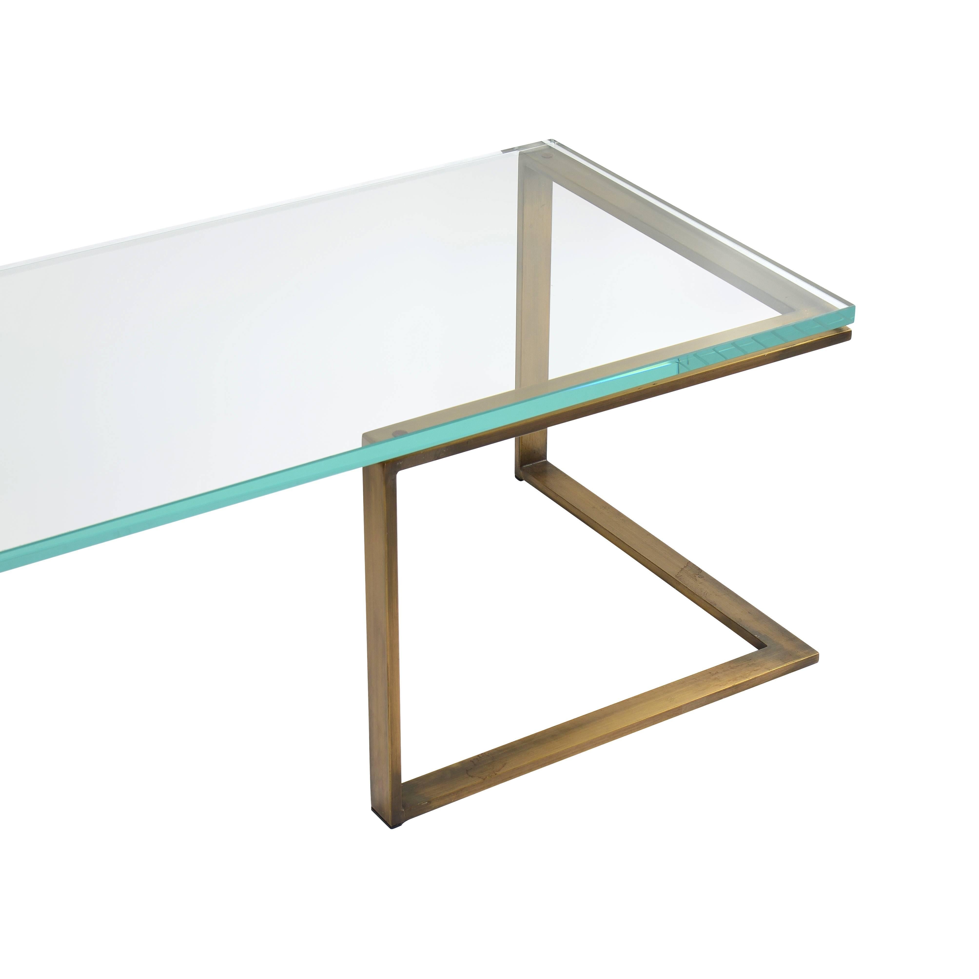 American Floating Cocktail Table by Milo Baughman for Thayer Coggin
