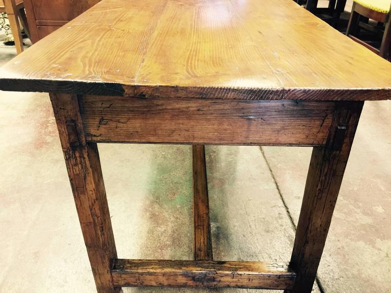 Early 19th Century Pine Farm Coffee Table at 1stdibs