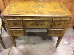 Dressing Table Side Table 18th Century Venetian with Brushing Side