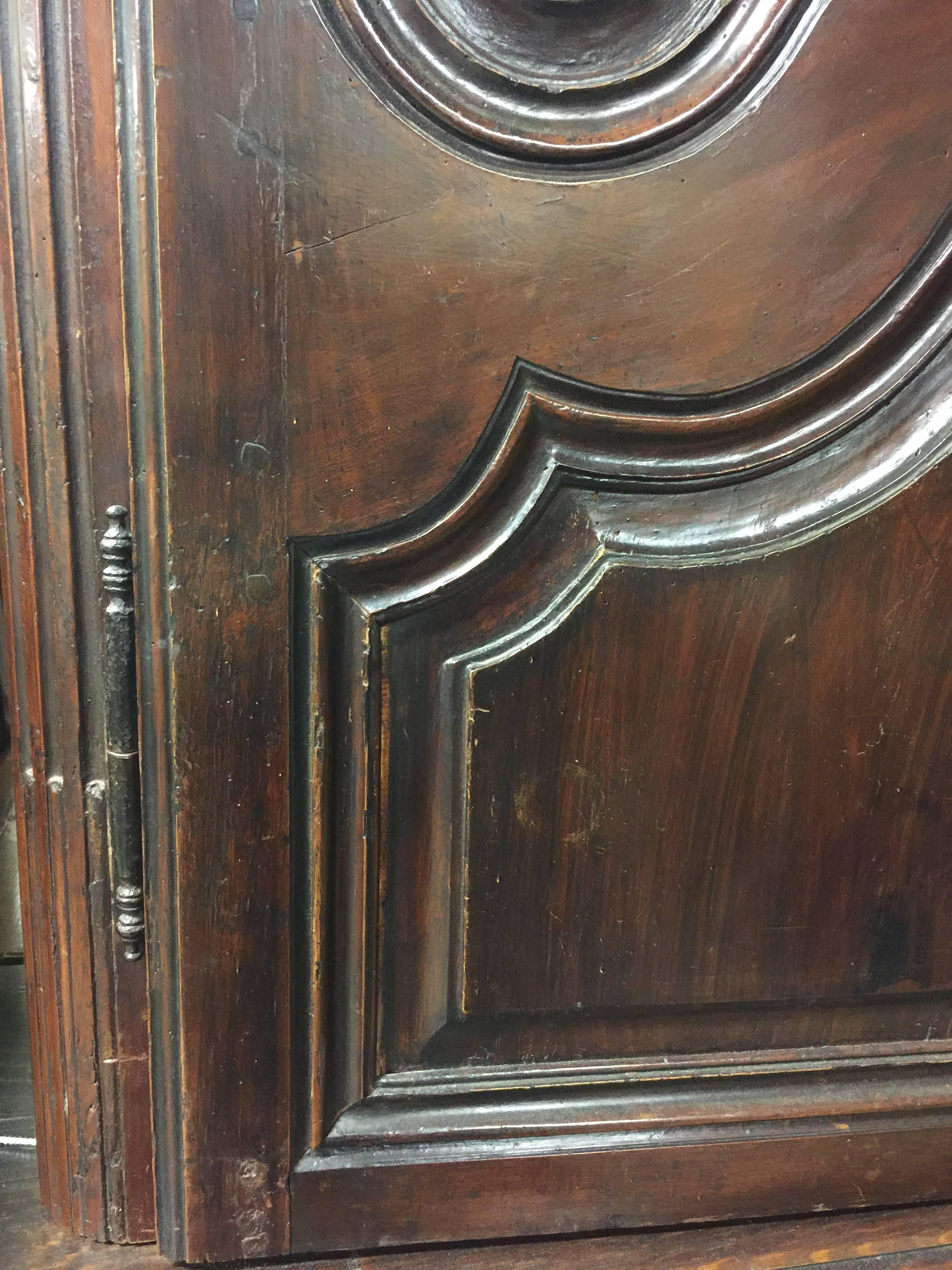 18th Century French Walnut Buffet Deux Corps 3