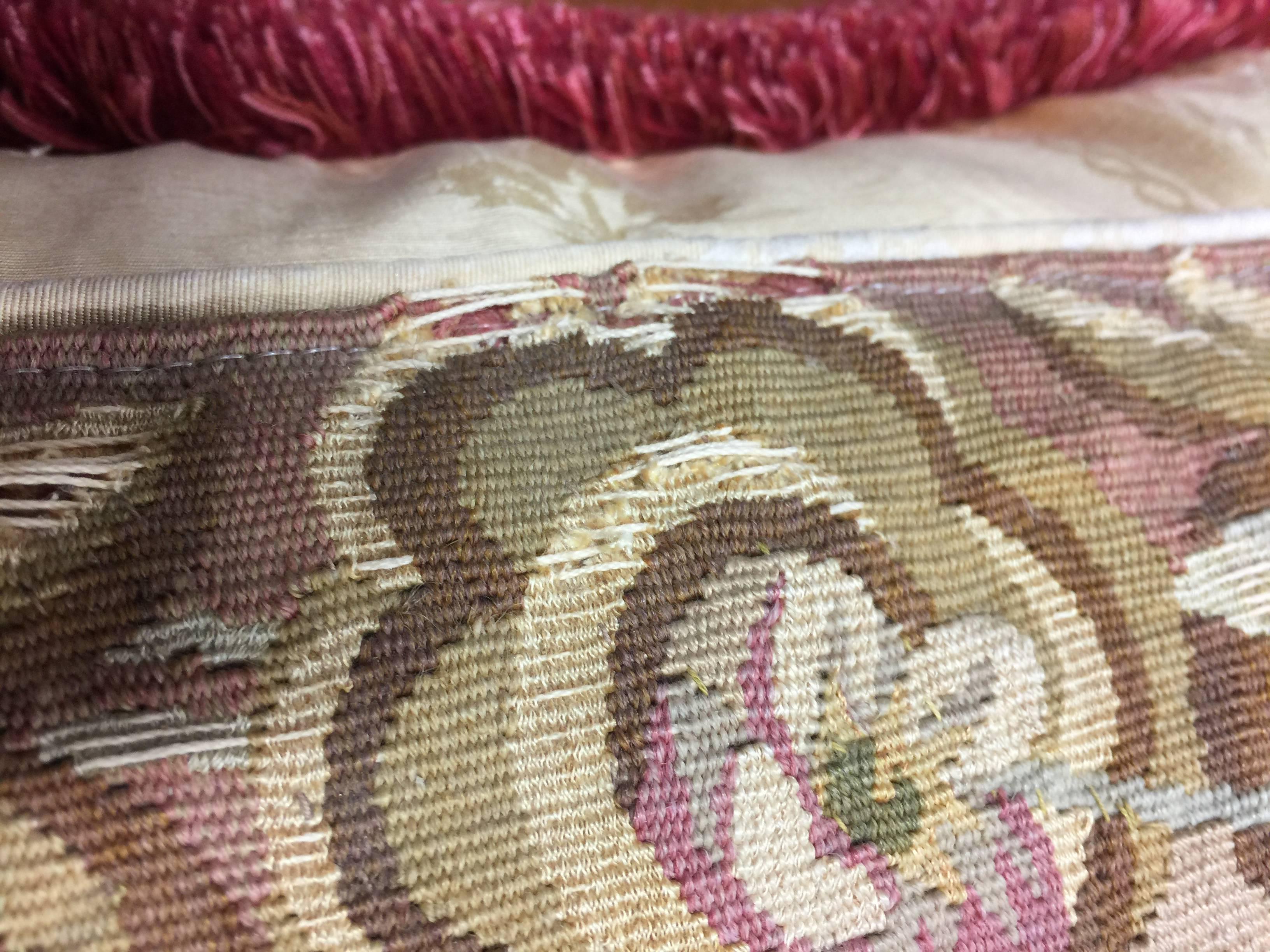  Pillow 19th Century French Tapestry  In Excellent Condition In San Francisco, CA