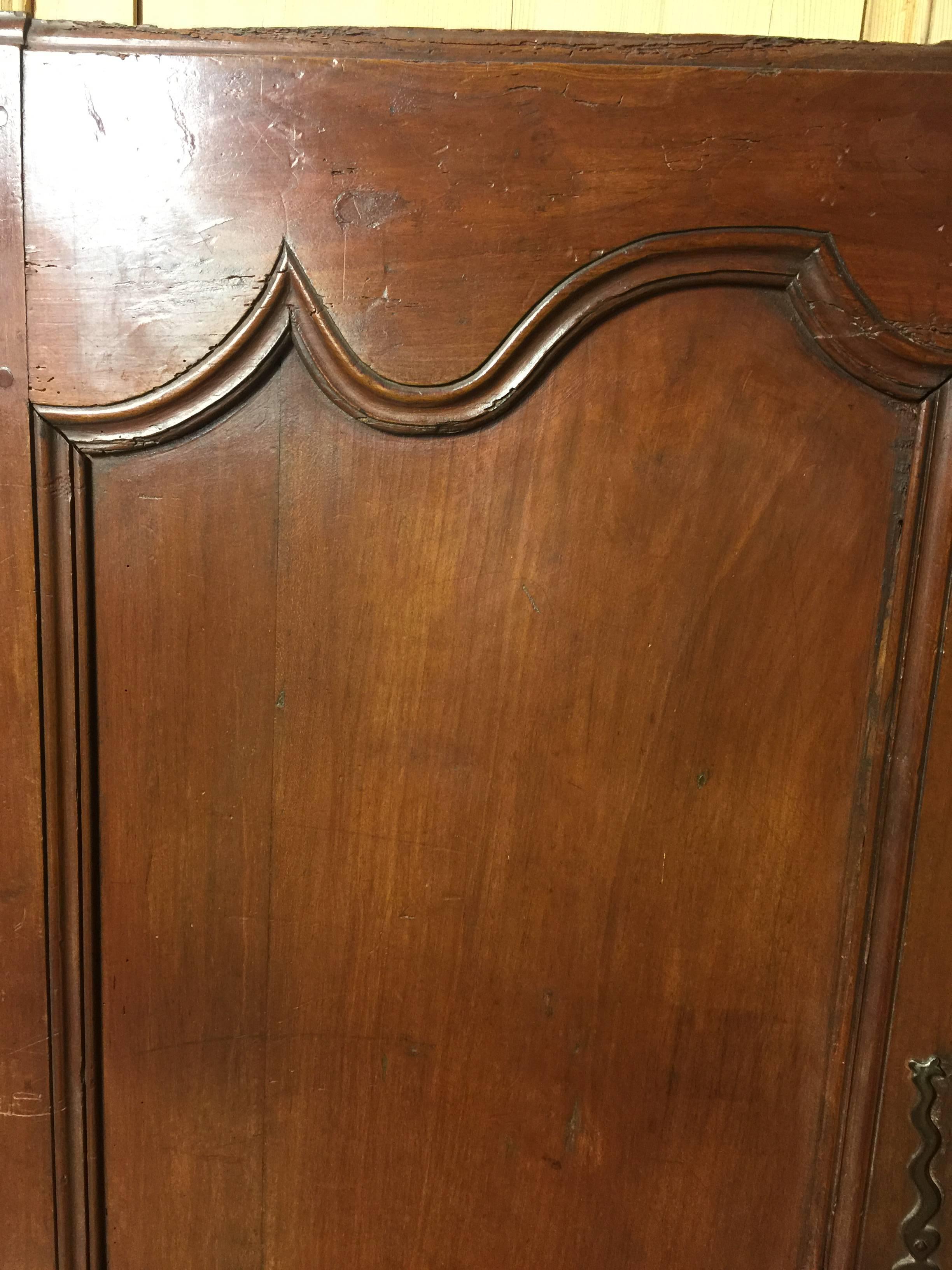 CLOSING  SALE  Doors Pair of 19th Century French Fruitwood Armoire Doors In Excellent Condition For Sale In San Francisco, CA