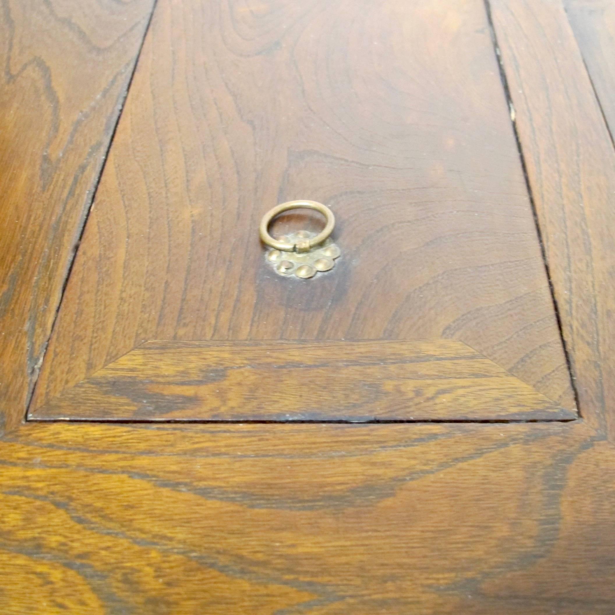 20th Century Japanese Kiri Wood Hibachi on Stand