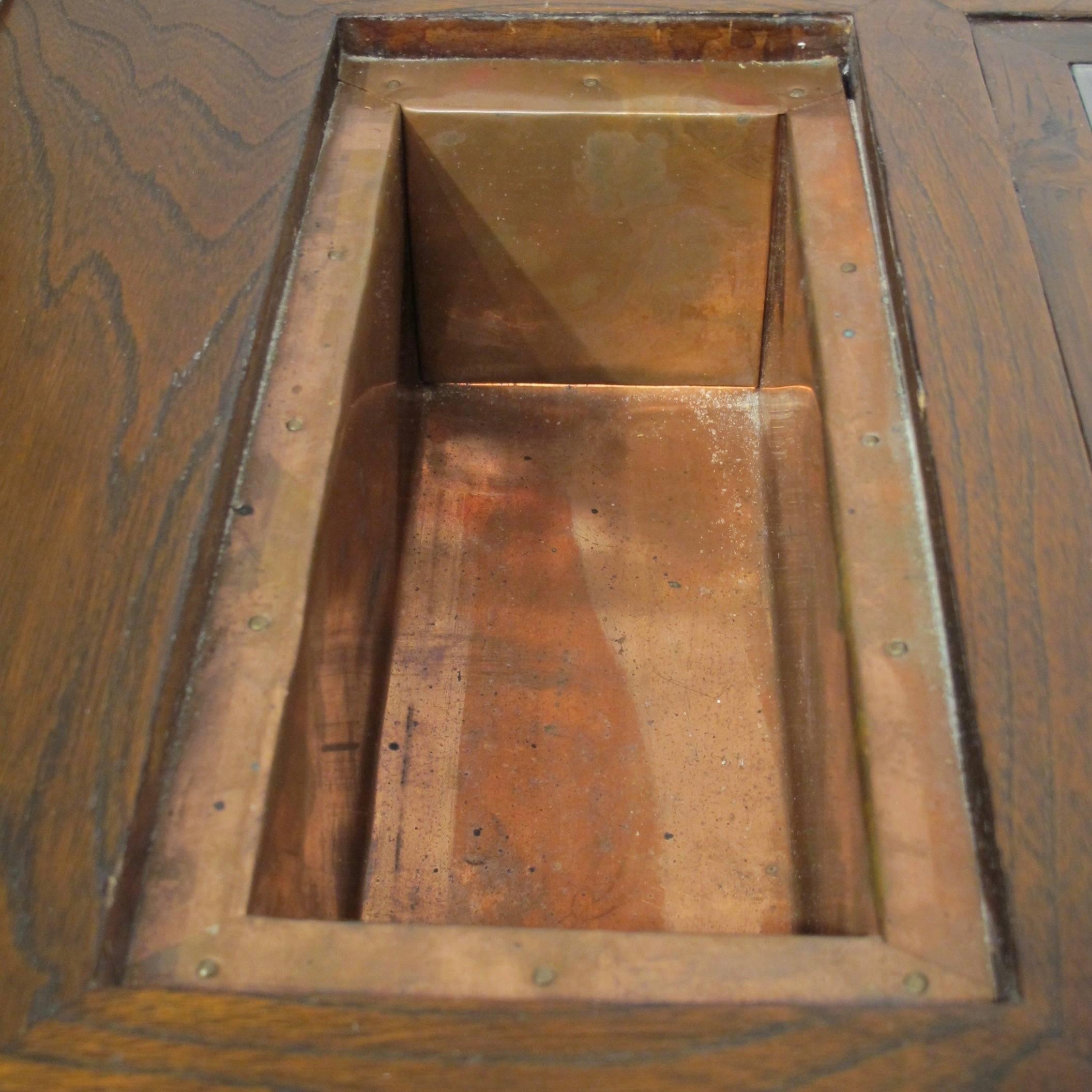 Japanese Kiri Wood Hibachi on Stand In Excellent Condition In San Francisco, CA