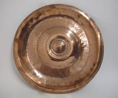 17th Century Copper Alms Plate