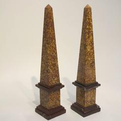 Italian Marble Obelisks