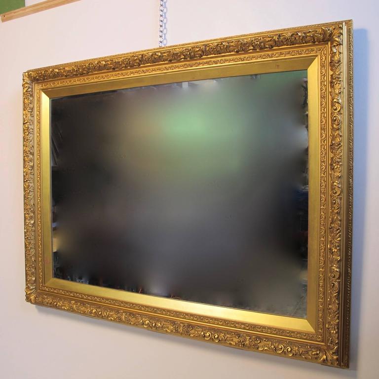 Gilt Framed Mirror at 1stDibs