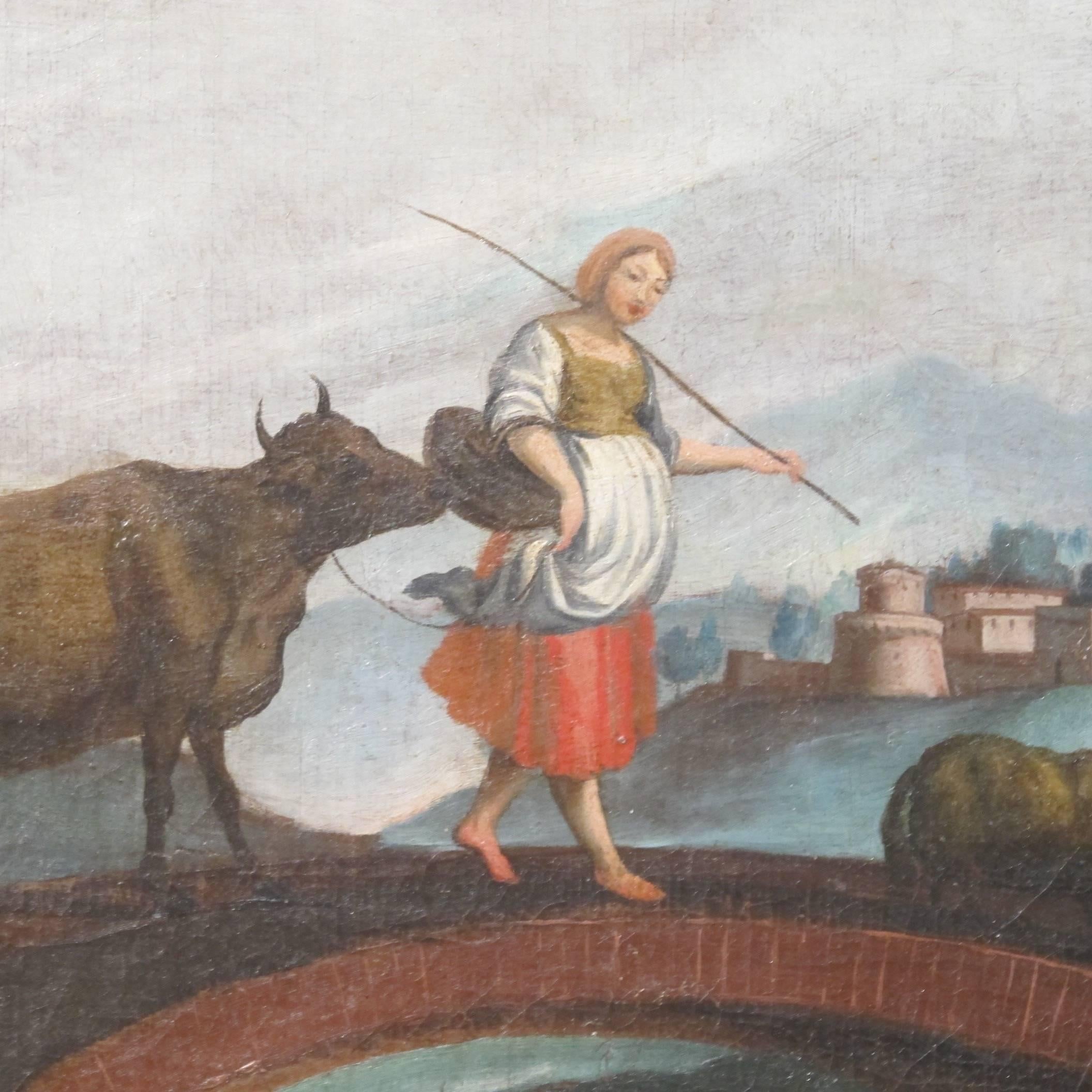 Pintura italiana del siglo XVIII Italiano en venta