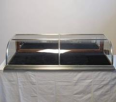 Antique Nickel-Plated Display Case