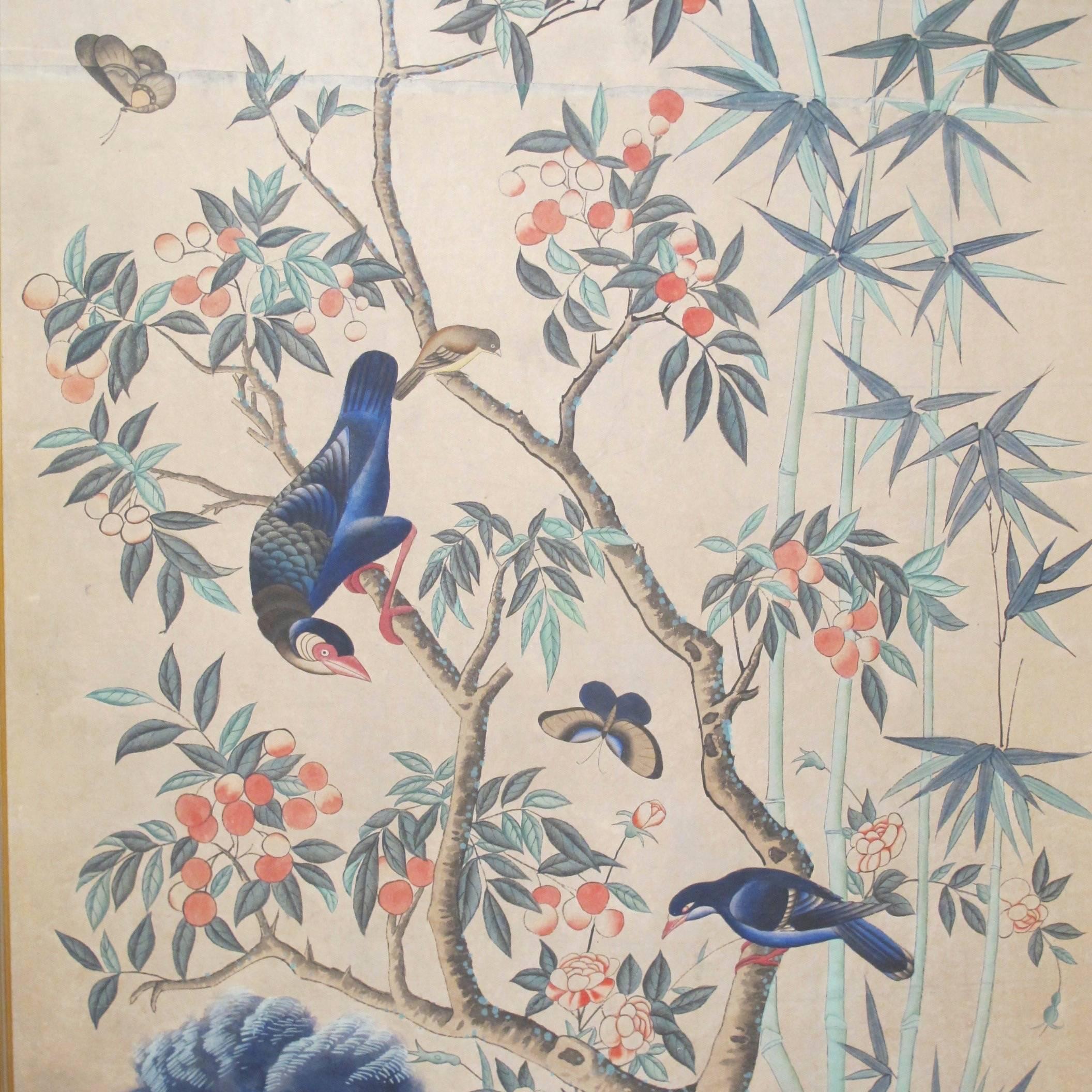 vintage chinese wallpaper