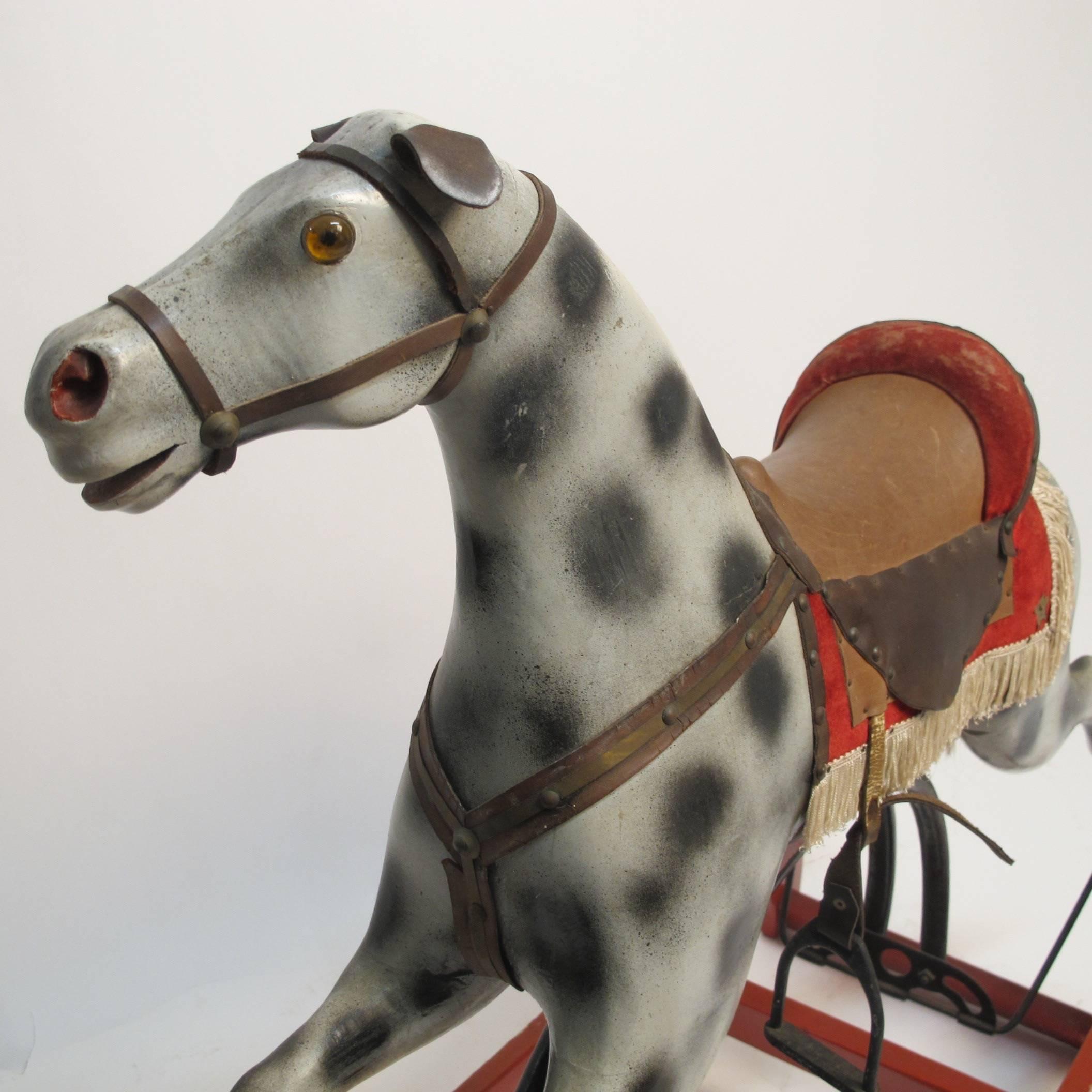 Antique American Rocking Horse 2