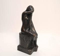 Albert Bartholomew Bronze Figure La Pleureuse