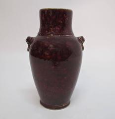 Chinesische Flambe-Vase aus dem frühen 19. Jahrhundert