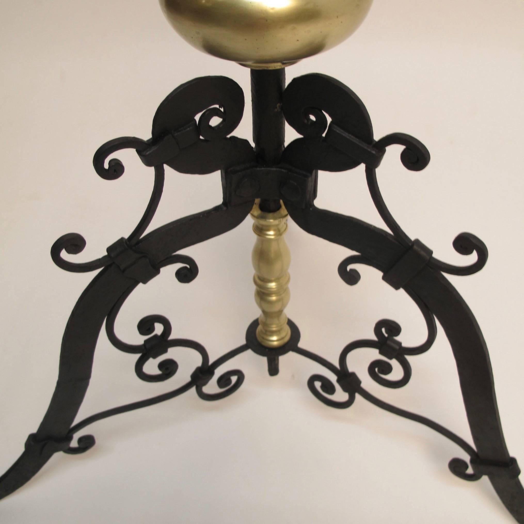 17th Century Italian Renaissance Candle Torchiere In Excellent Condition In San Francisco, CA