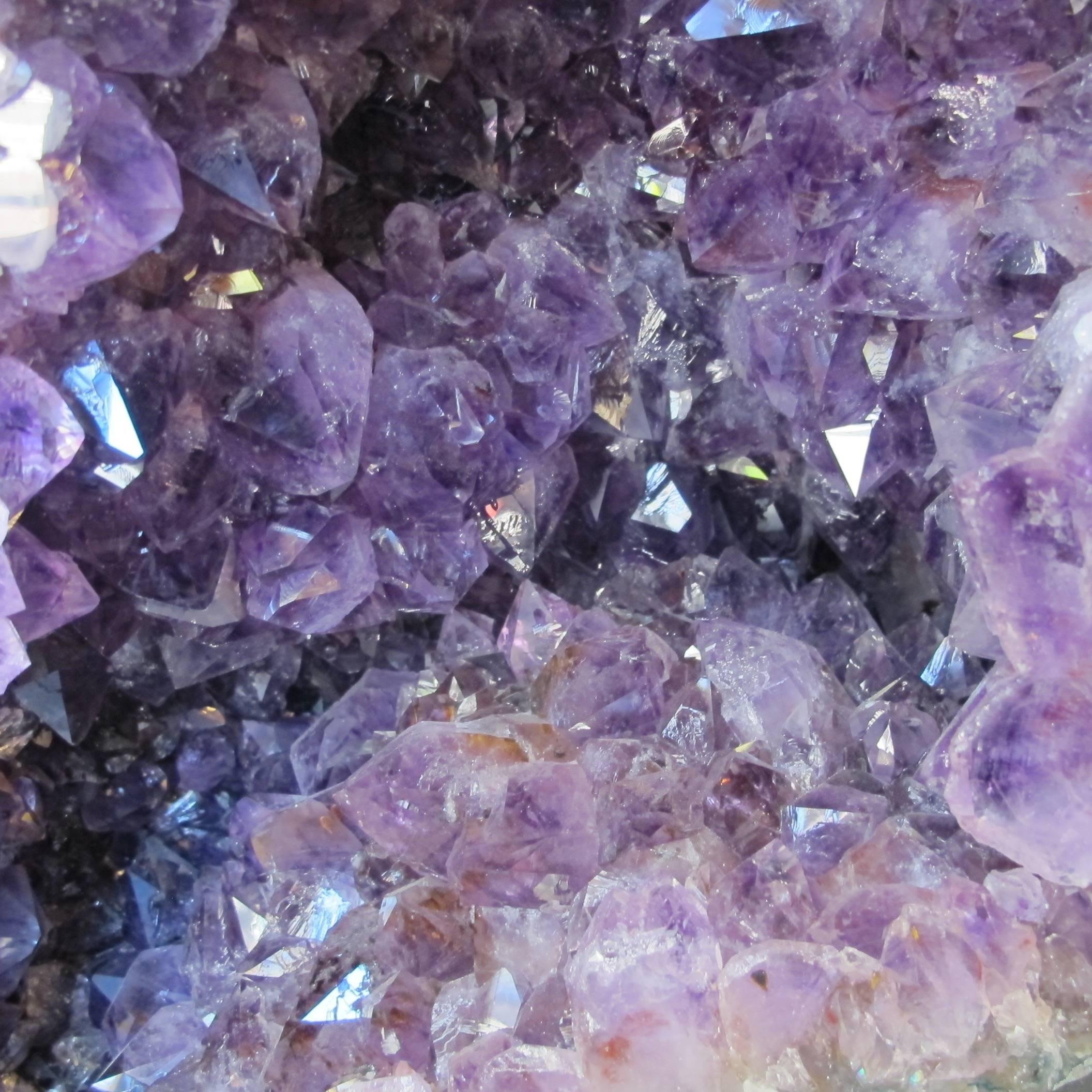 Large Amethyst Specimen Geode In Excellent Condition In San Francisco, CA