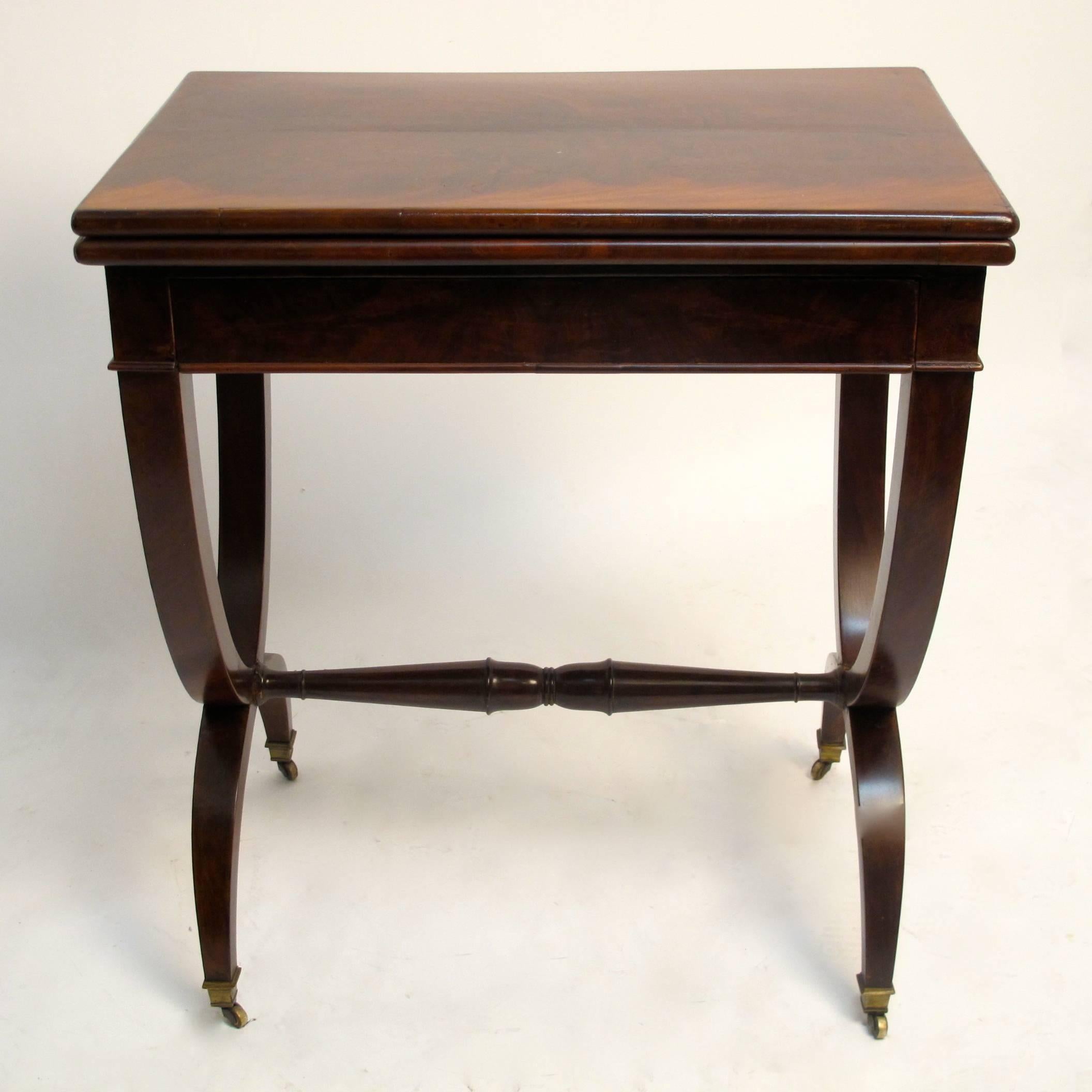 Early 19th Century English Regency Game and Side Table 2