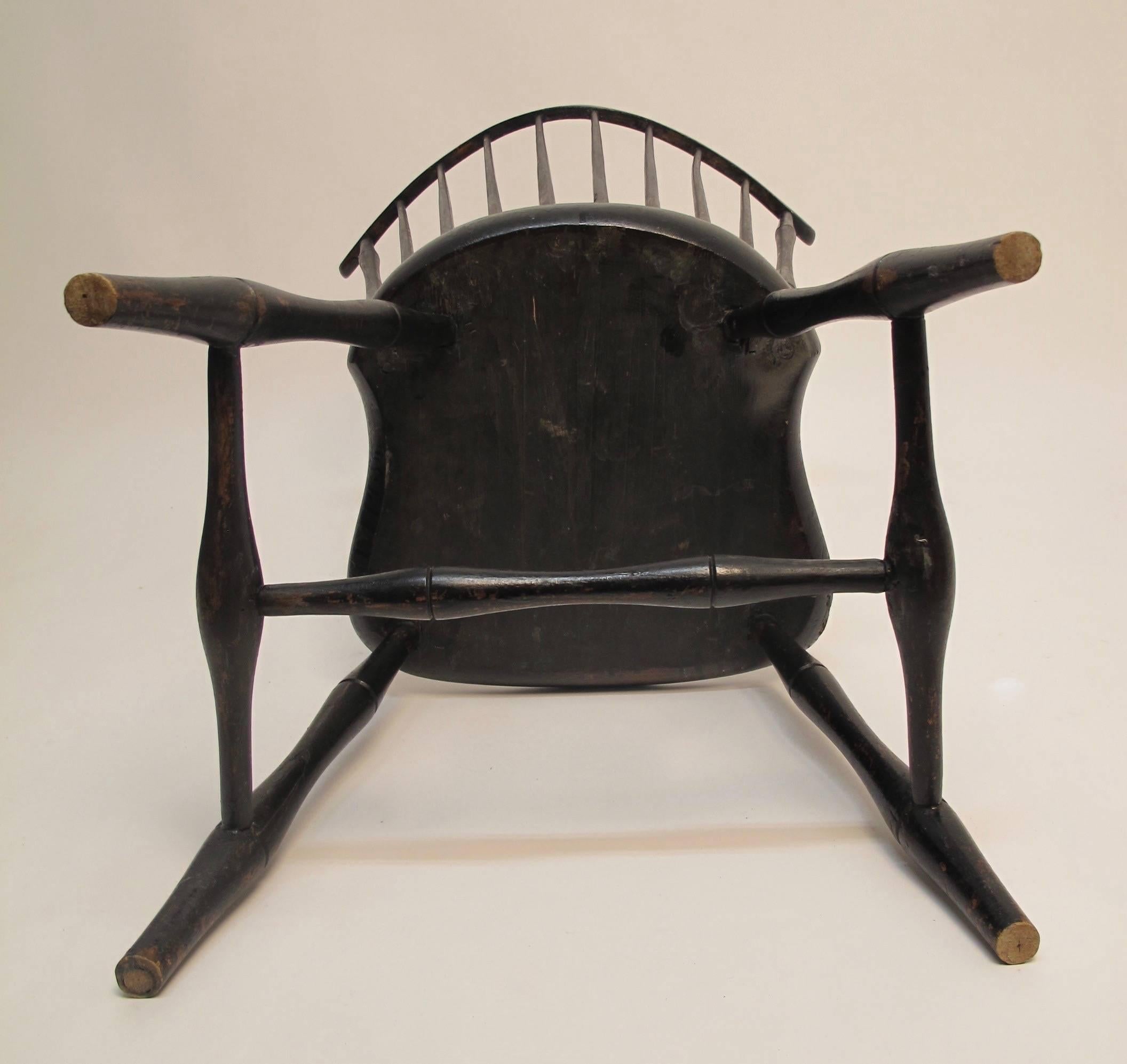 Early American Windsor Side Chair 1