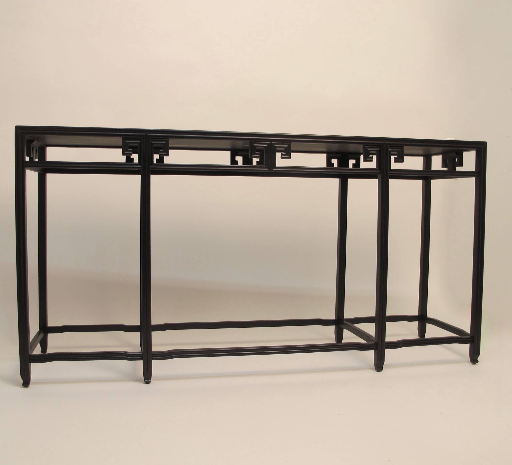 American Black Asian Style Console Table