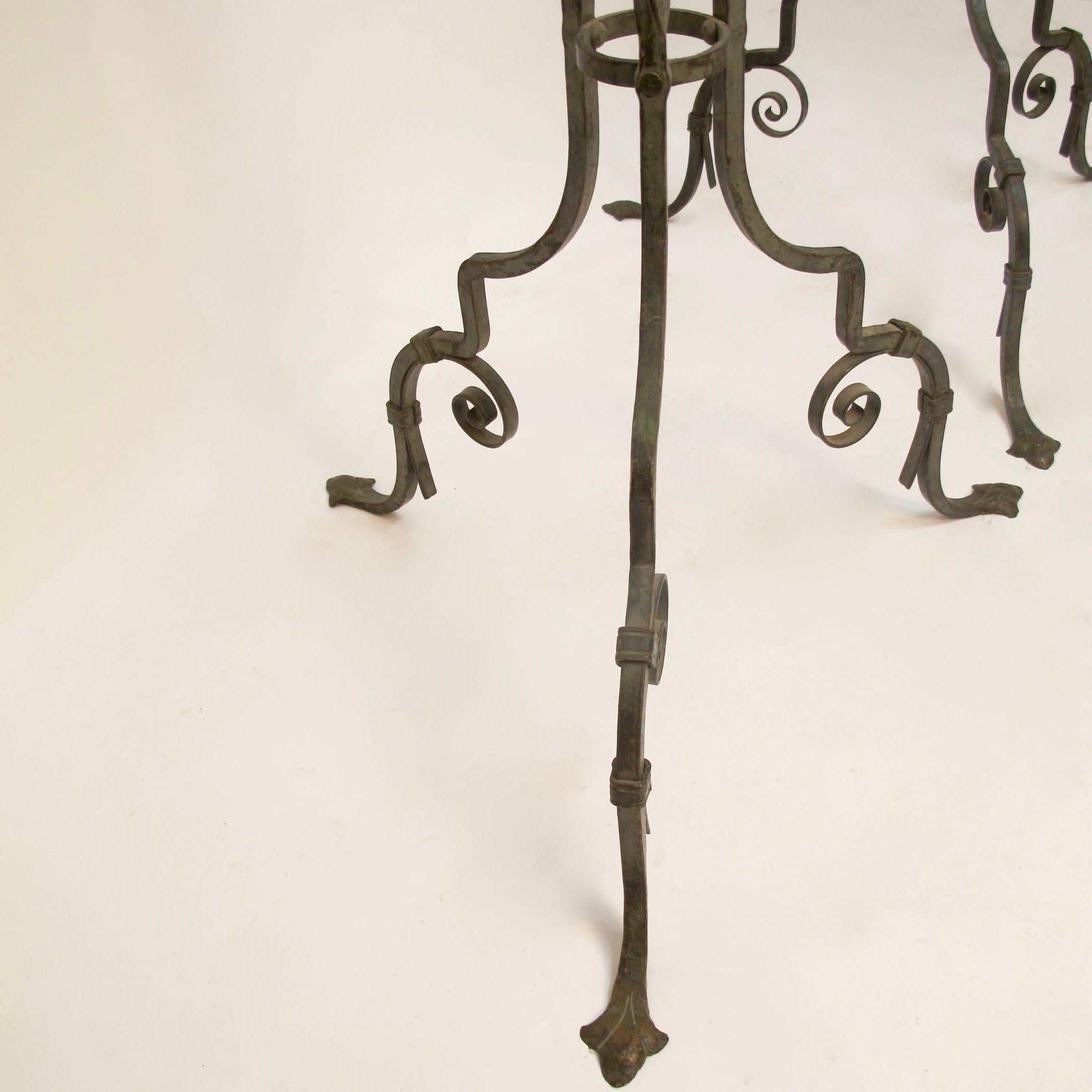 Wrought Iron Iron Fern Plant Stands