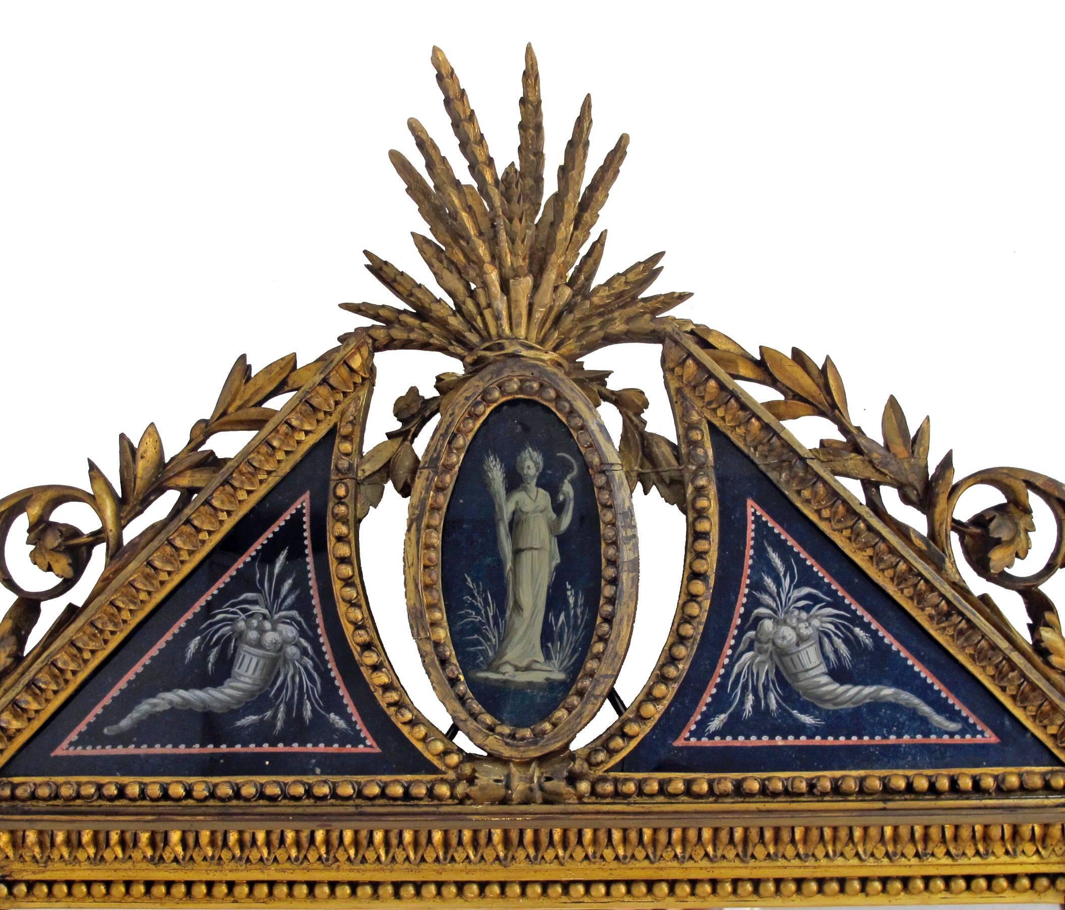 18th Century and Earlier 18th Century French Mirror