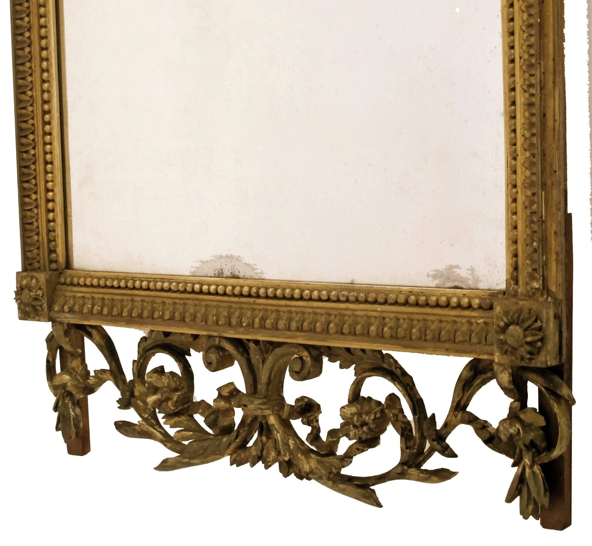 18th Century French Mirror In Excellent Condition In San Francisco, CA