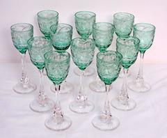 Crystal Wine Glasses Goblets, Set of 12