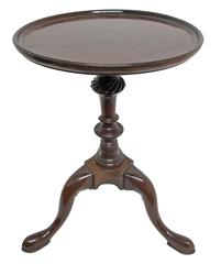 English Georgian Mahogany Wine Table