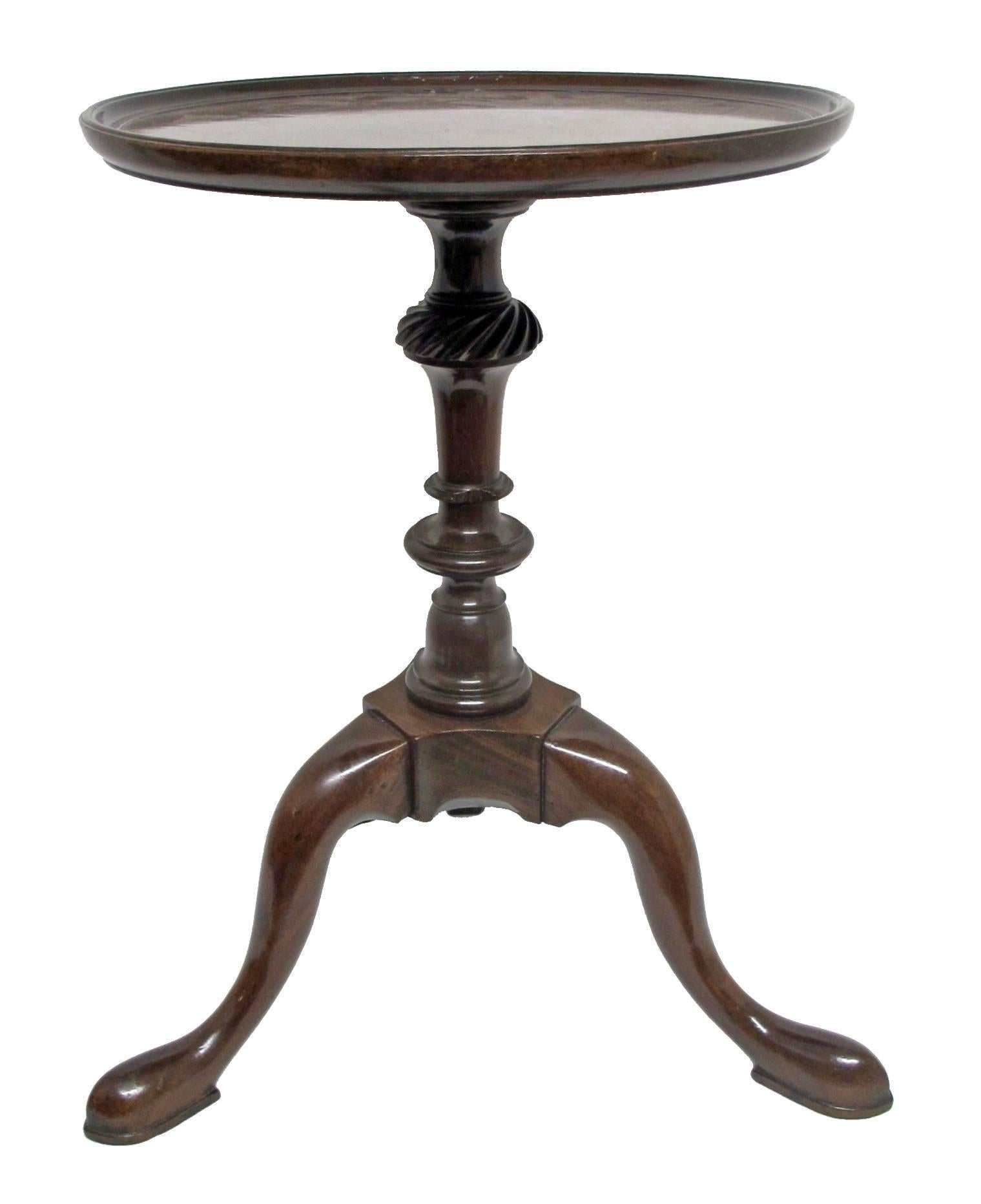 English Georgian Mahogany Wine Table 3