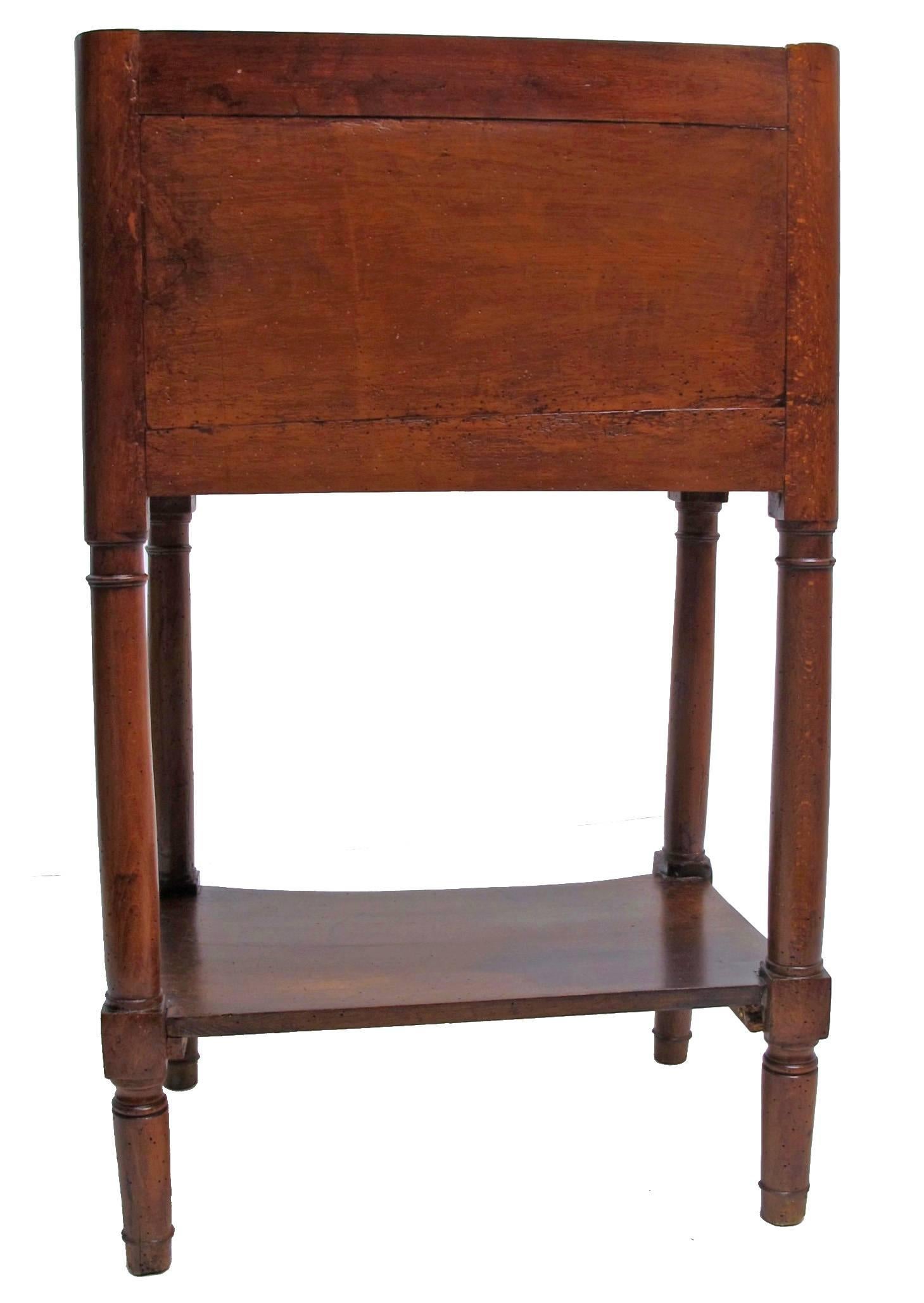 French Louis XV Cherrywood Bedside Table 3