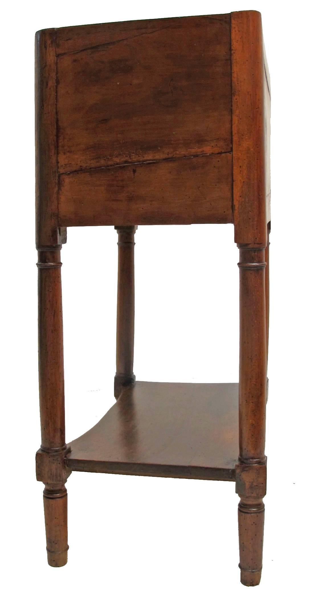 French Louis XV Cherrywood Bedside Table 4