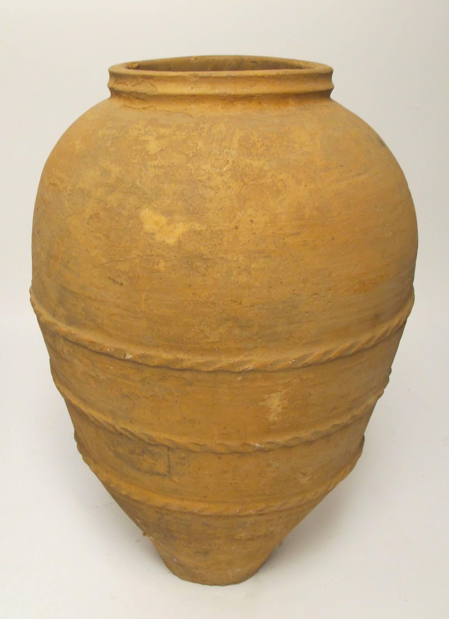 19th Century Greek Terracotta Oil Jar In Good Condition In San Francisco, CA