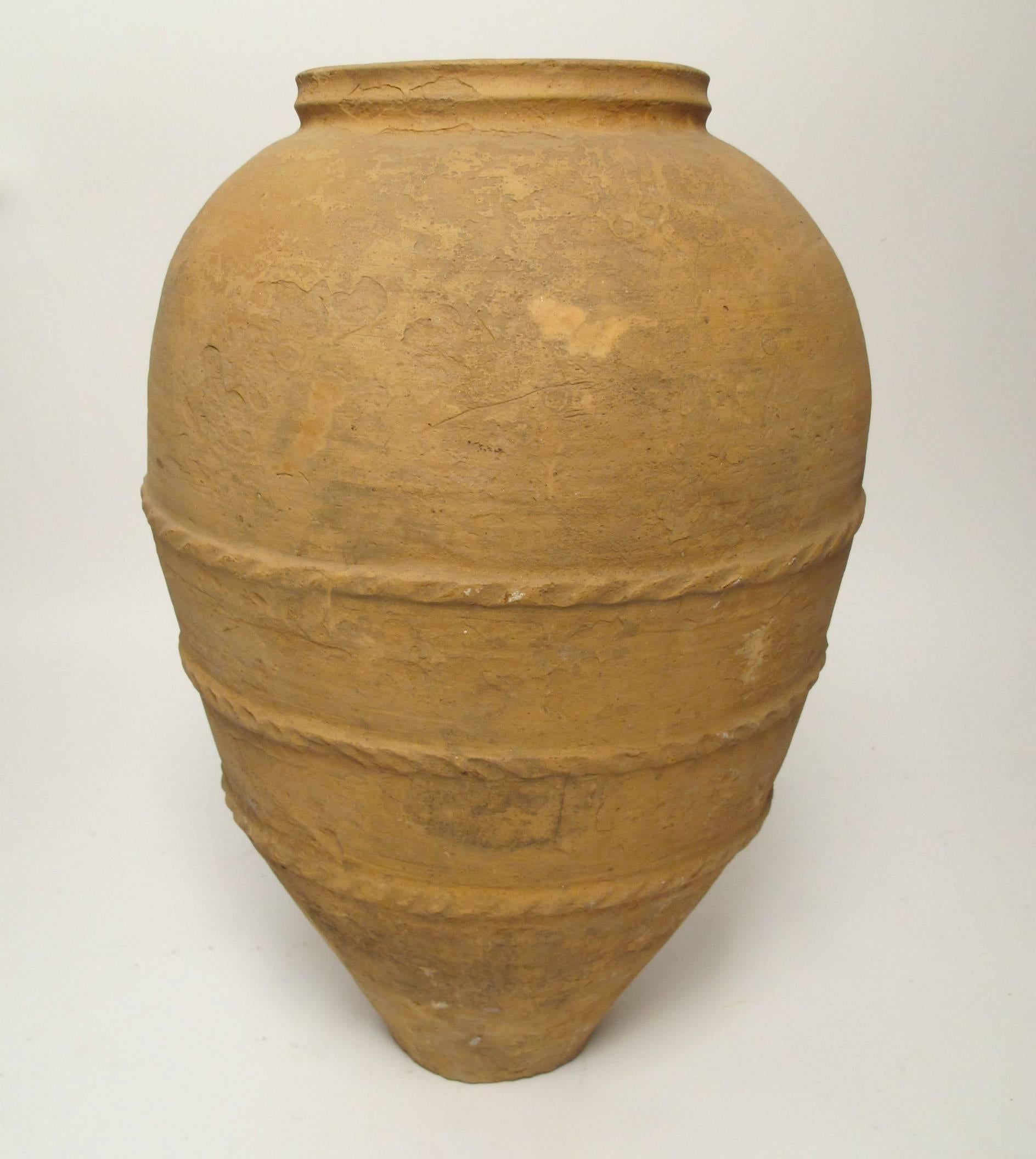 19th Century Greek Terracotta Oil Jar 2