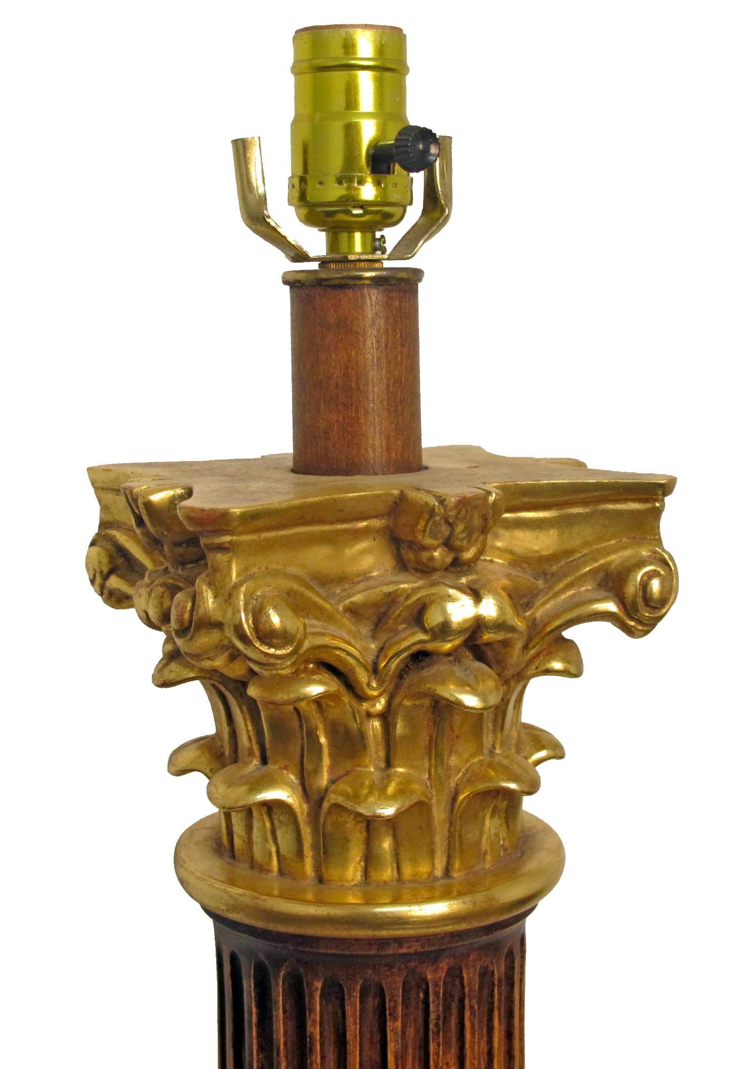 American Neoclassical Style Floor Lamp