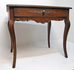 18th Century French Louis XVI Walnut Writing Table or Desk, Circa 1780
