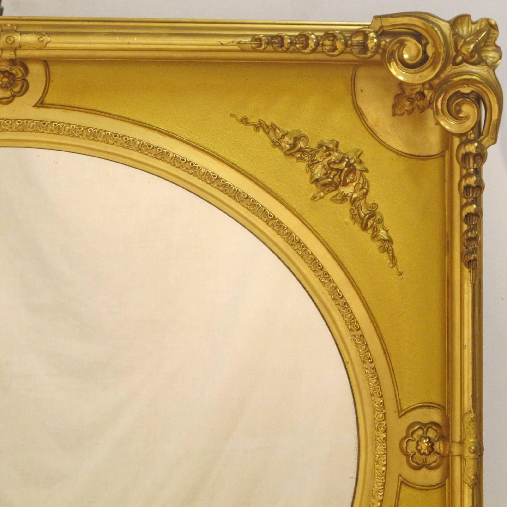 19th Century French Gilt Mirror 2