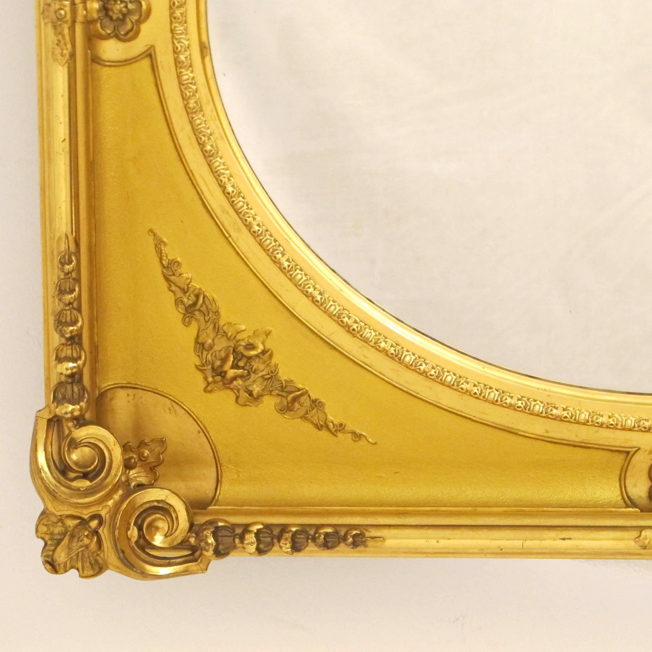 19th Century French Gilt Mirror 4