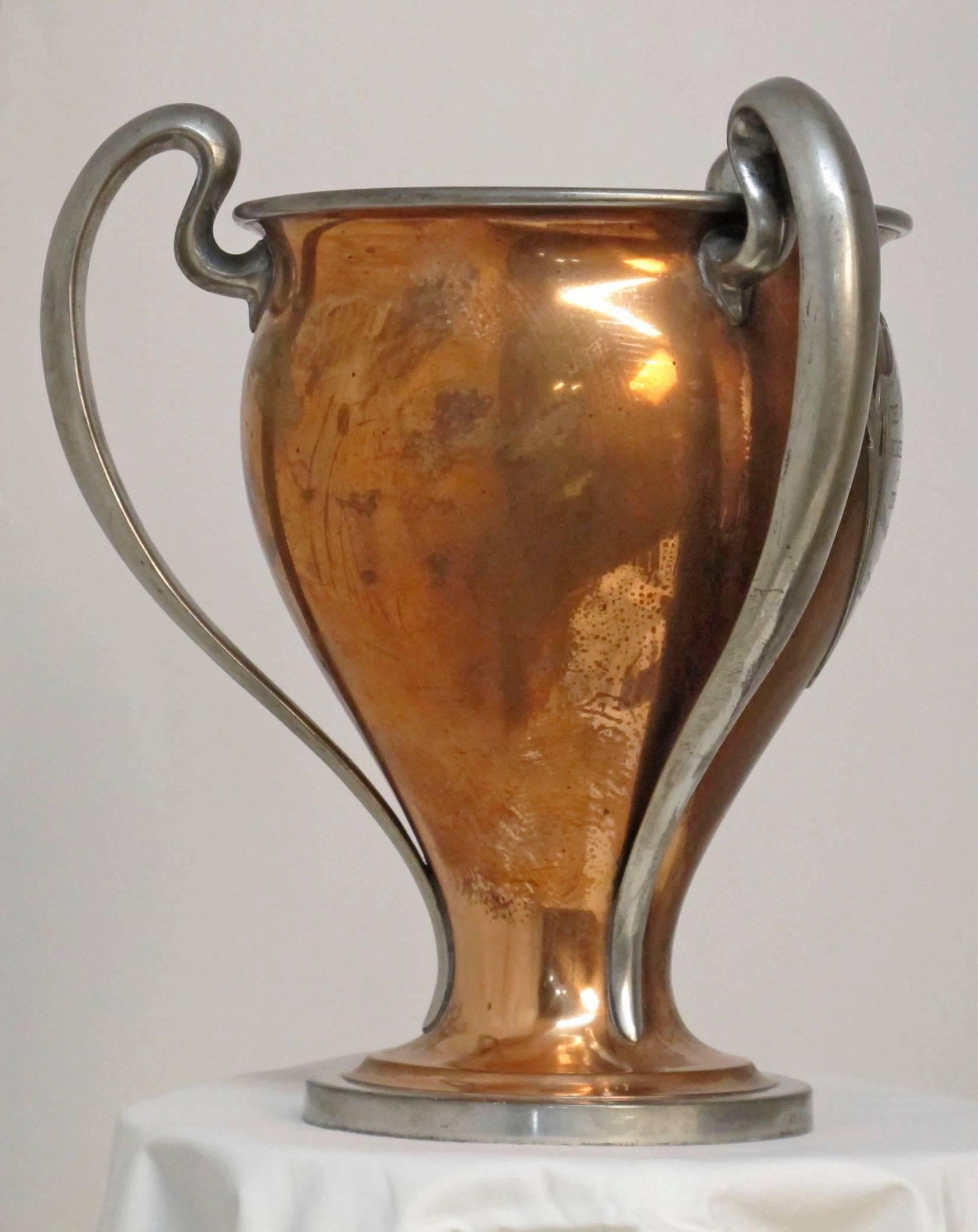 Antique San Francisco Yacht Club Trophy Loving Cup, 1908 1
