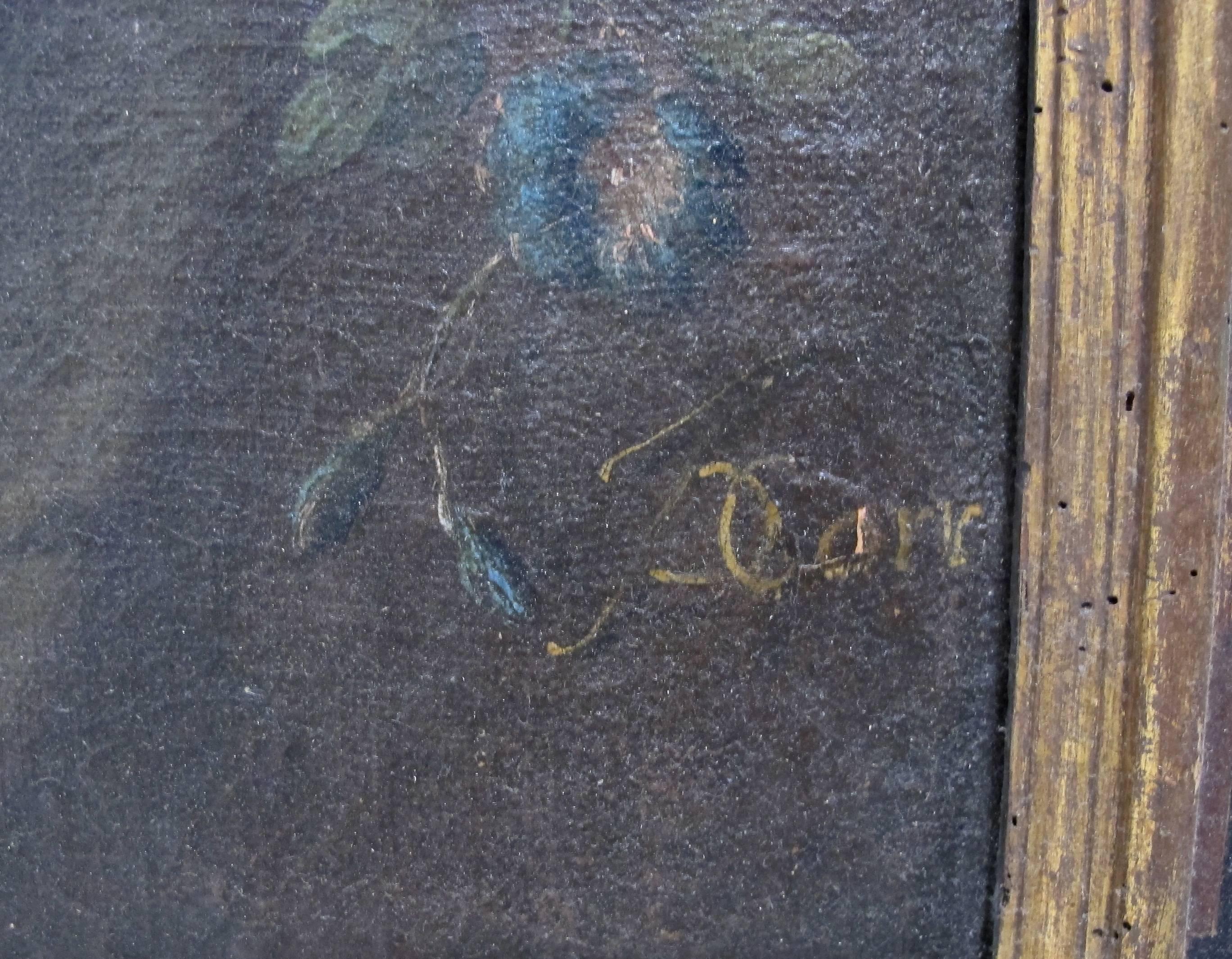 Toile Tableau de nature morte italienne du 18ème siècle en vente