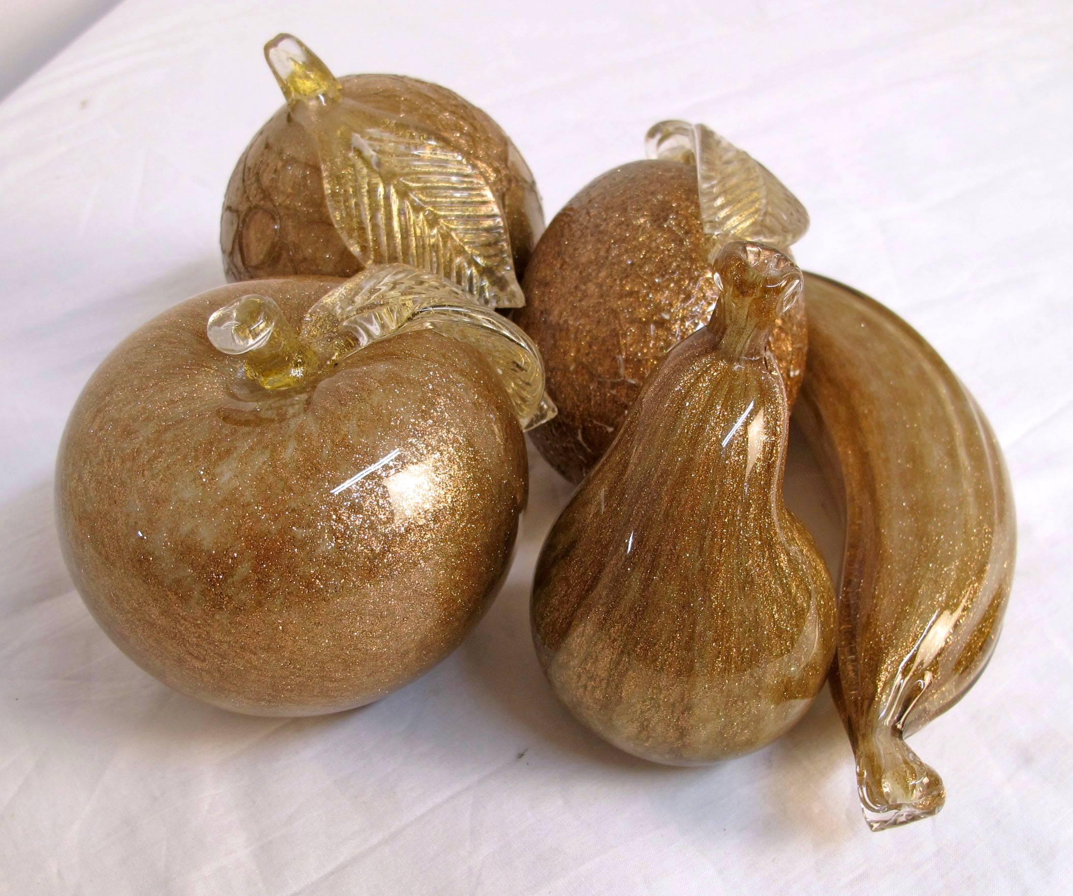 italian glass fruit
