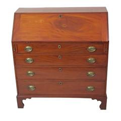 Georgian Mahogany Fall Front Desk, England, circa 1800