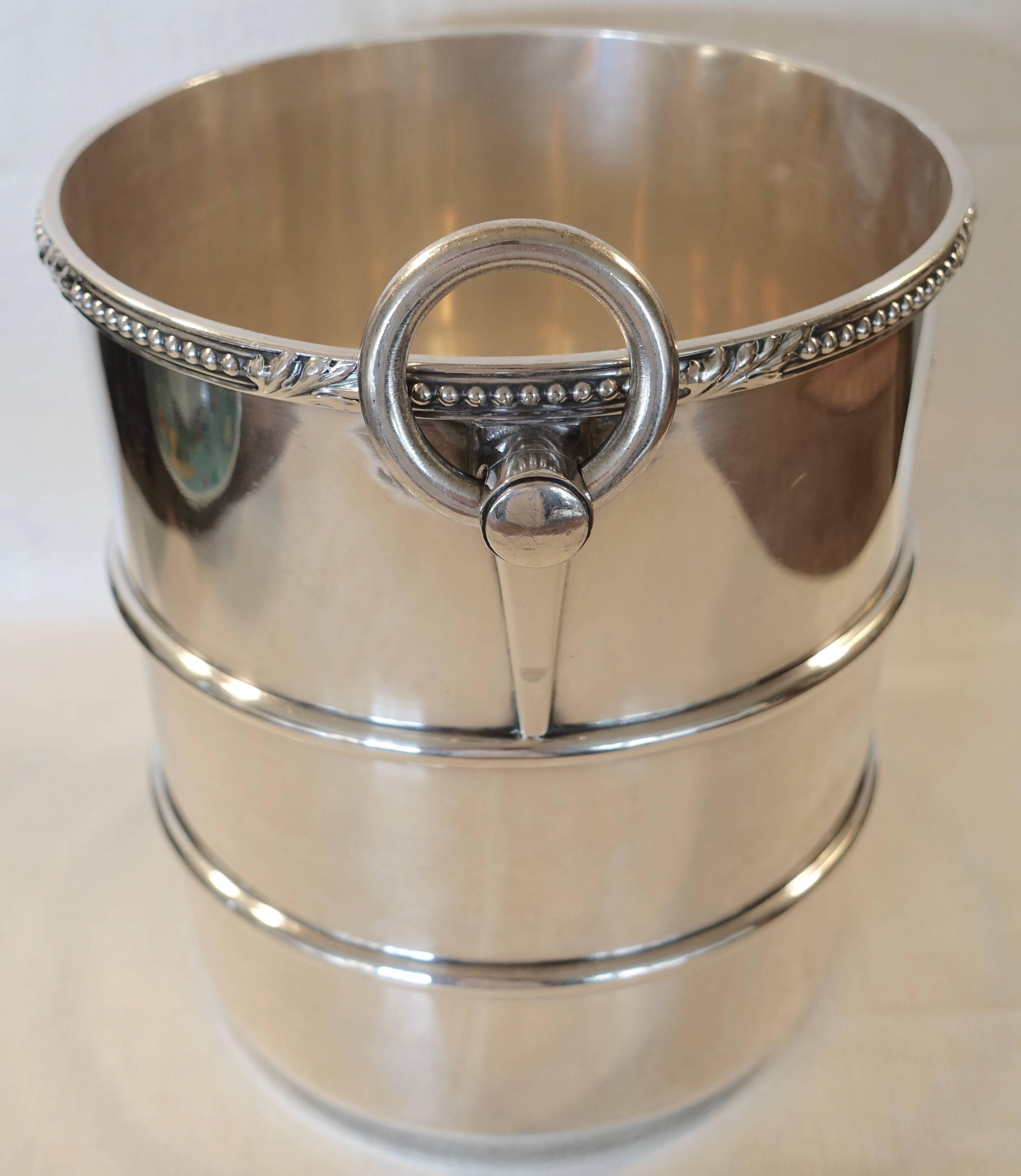 gorham silver ice bucket