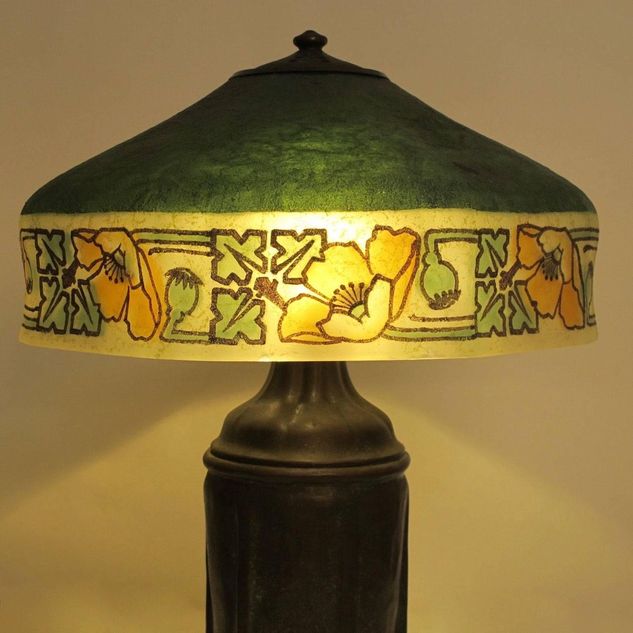 American Arts and Crafts Handel Table Lamp