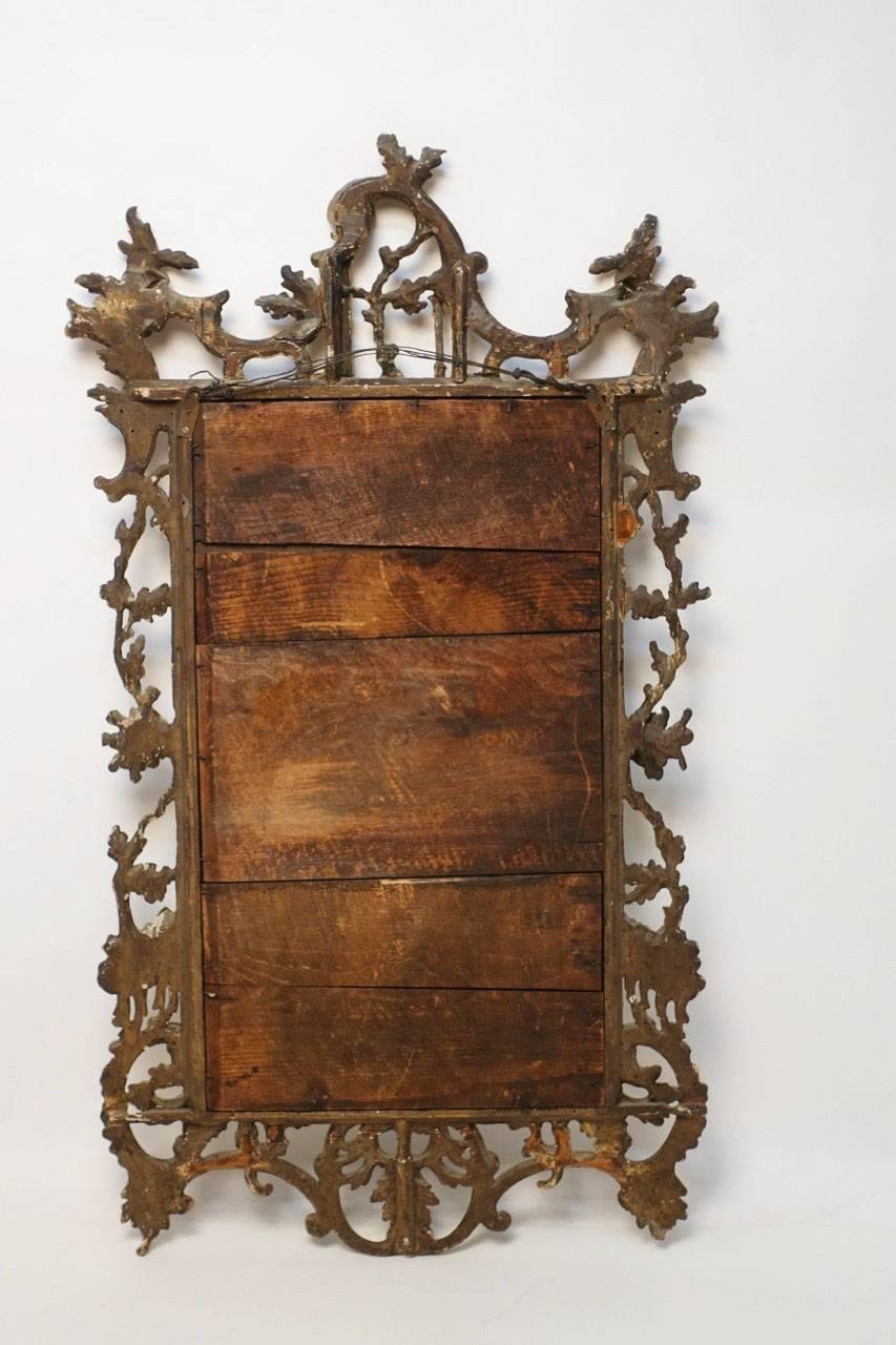 18th Century Italian Rococo Gilt Mirror 1