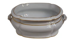 Large Copeland White and Gold Footbath or Jardinière, English 19th Century