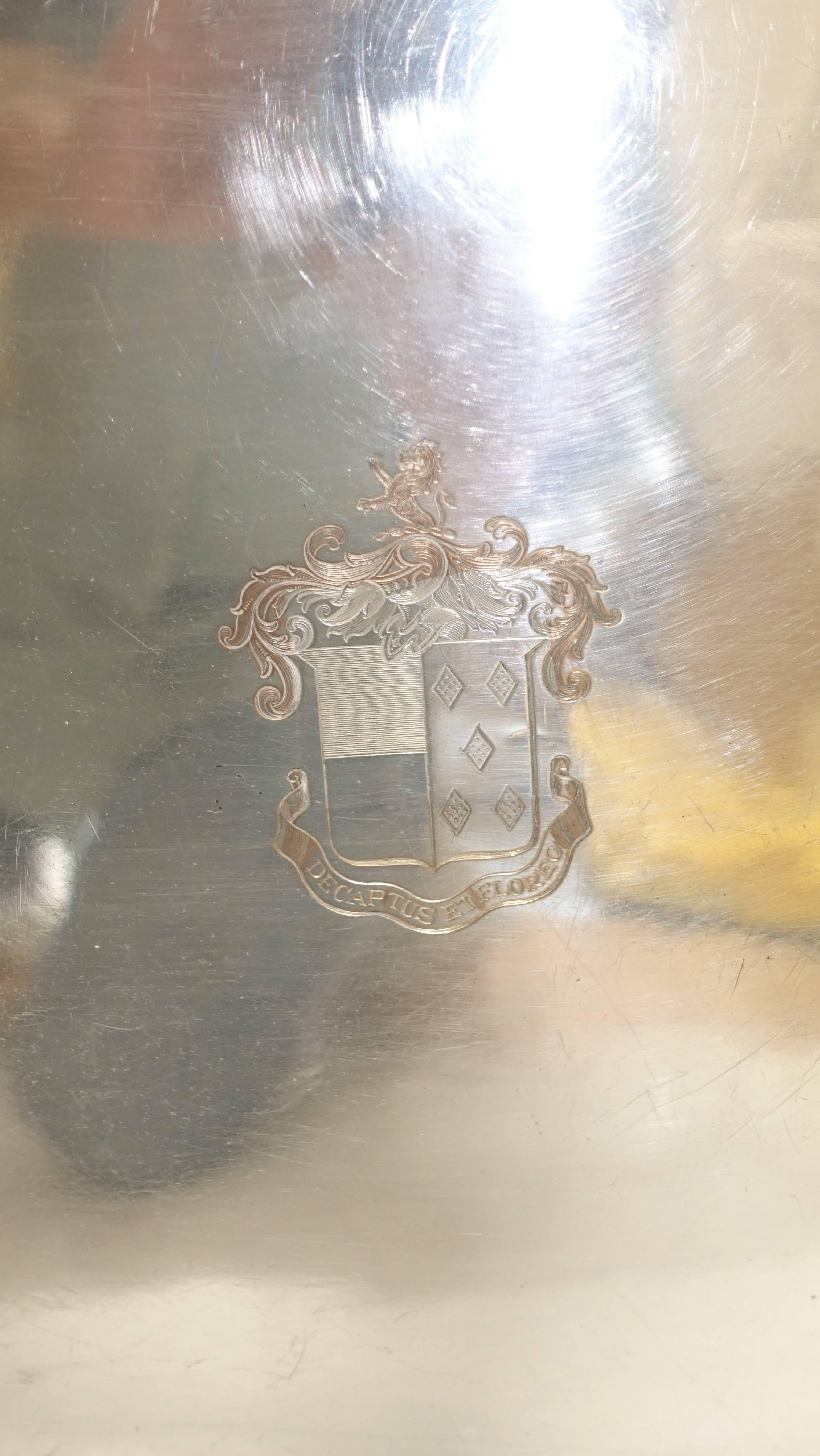 19th Century English Sheffield Silver Plate Tray 2
