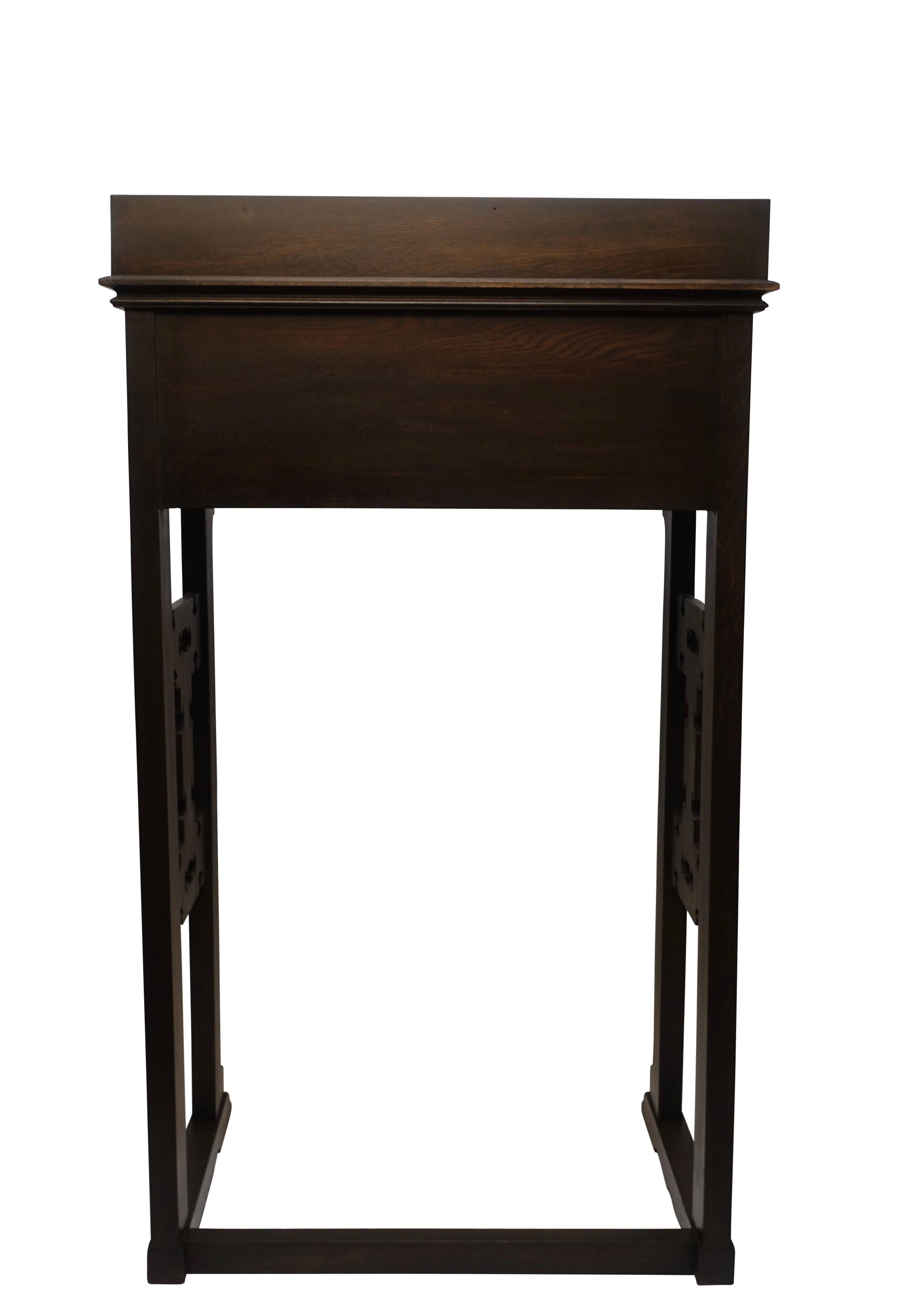 Carved Oak Podium or Lectern, American, 19th Century 5