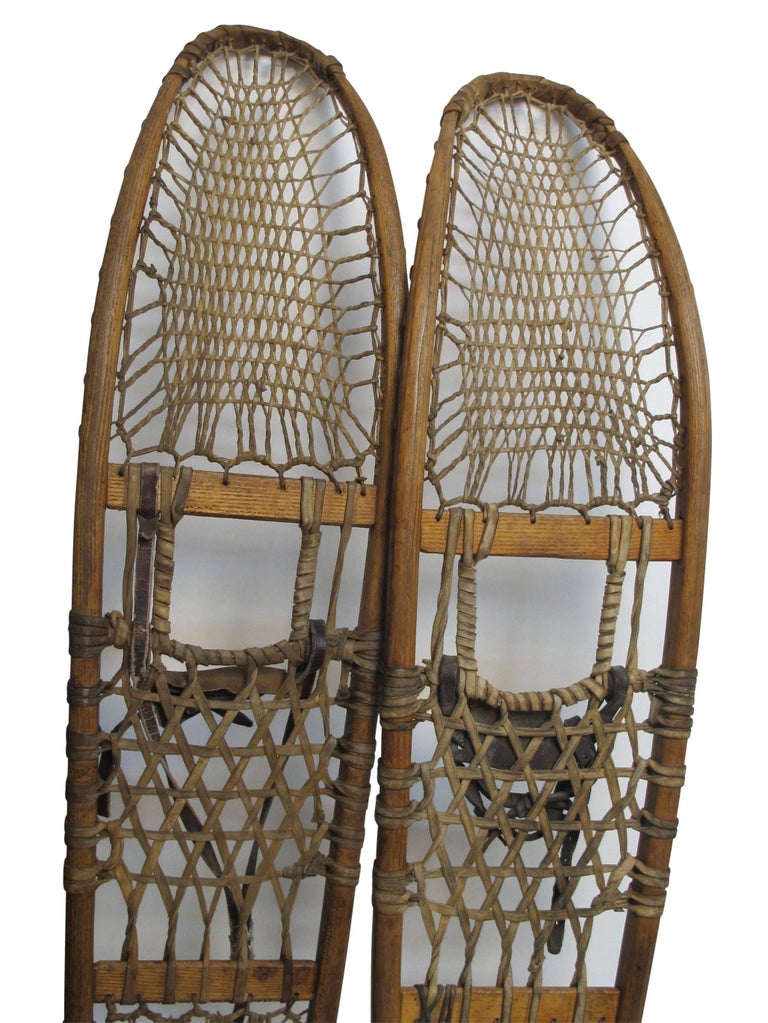 Pair of Antique Snowshoes, American, circa 1930 at 1stDibs