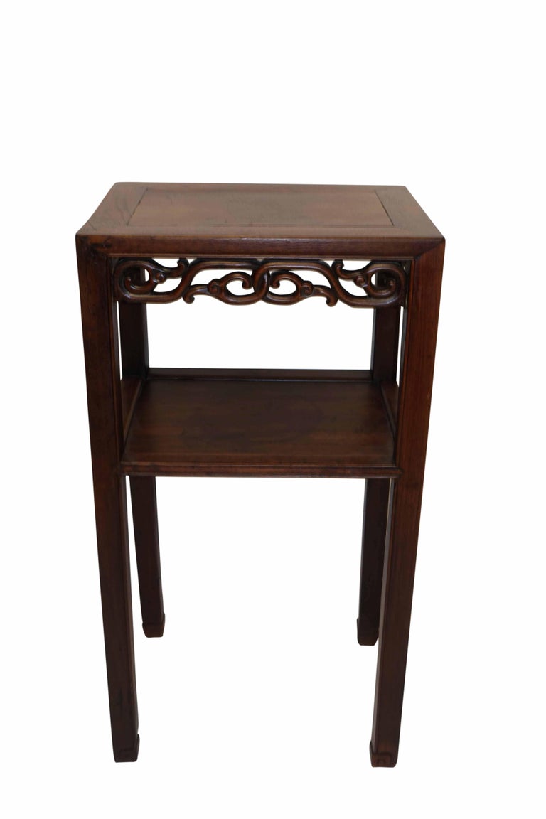 19th Century Chinese Carved Wood Pedestal Stand at 1stDibs chinese